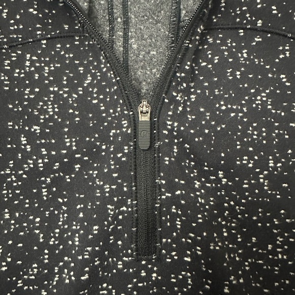 Lululemon Athletica Black and White Speckled Hoodie - Picture 3 of 6